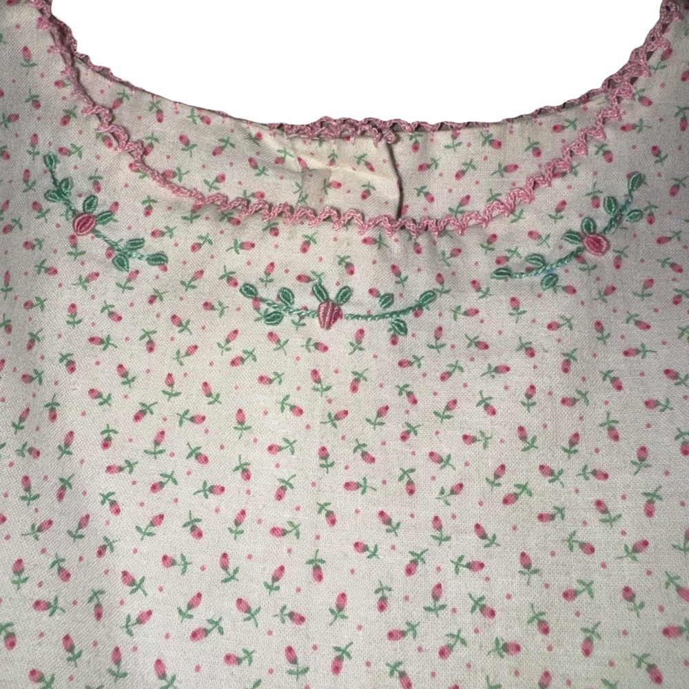 Vintage‎ Strasburg Rosebud Floral Dress NWT Deadstock Cottagecore  Heirloom - Picture 4 of 10